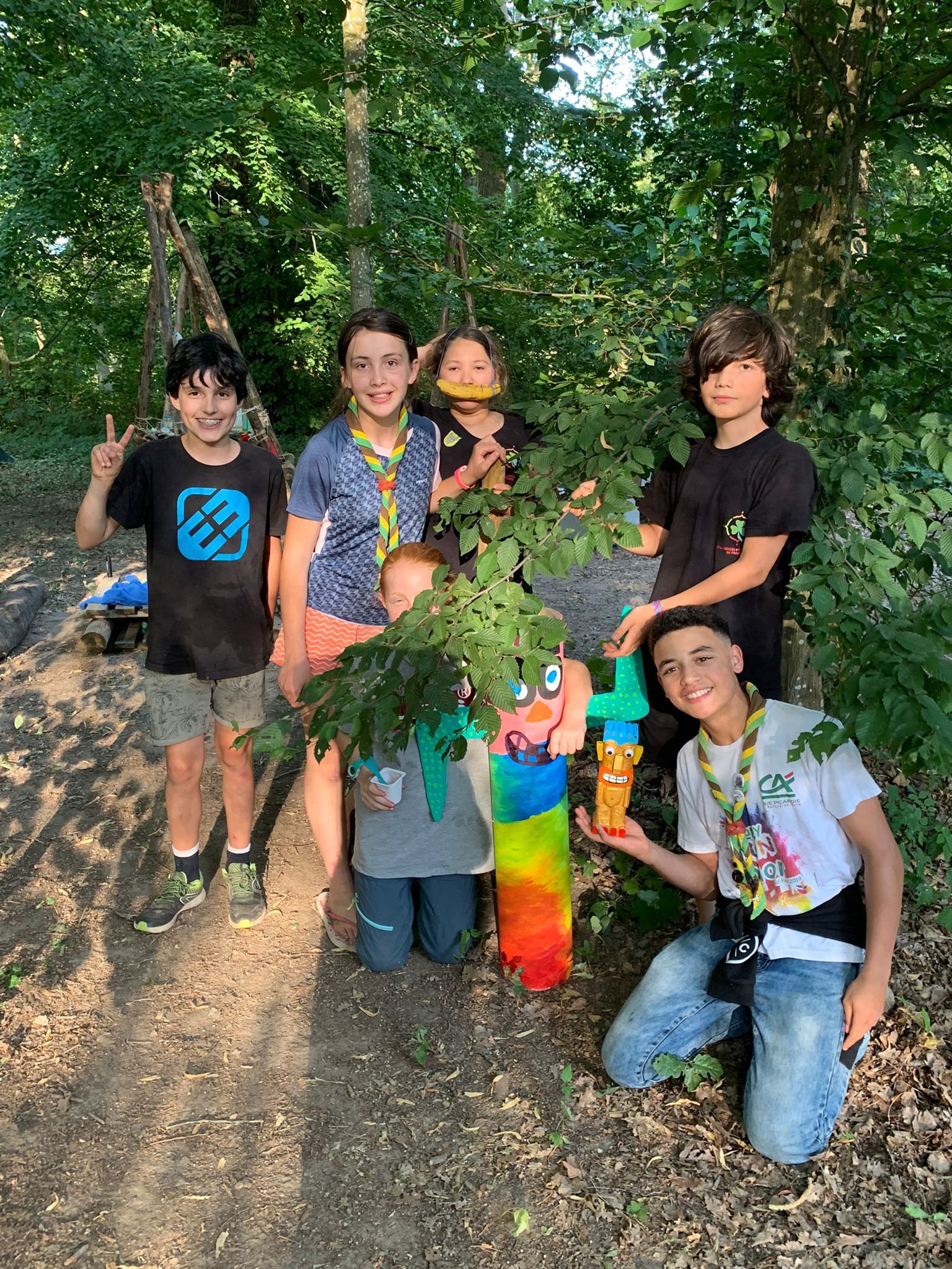 J4 il est pas beau notre totem